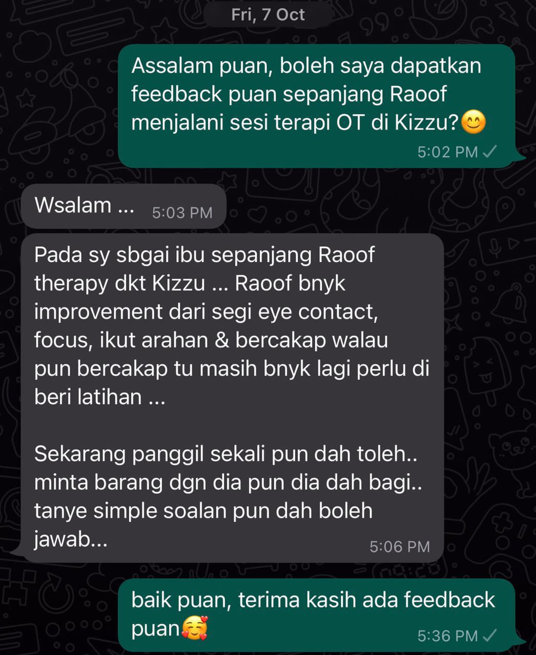 Kizzu Kids Testimony 5